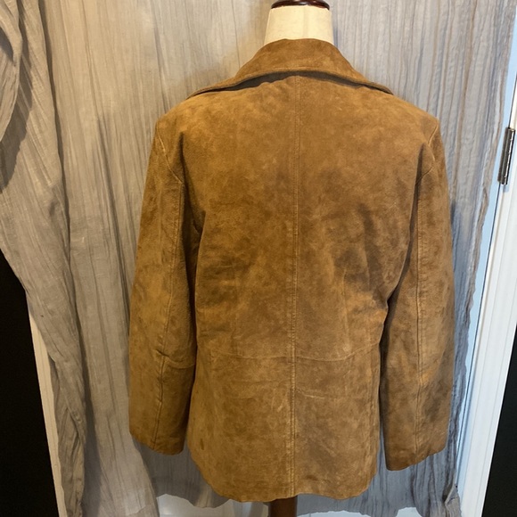 Tan Suede Jacket by Reed Size S - Picture 4 of 5